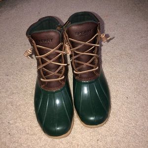 New condition sperry duck boots